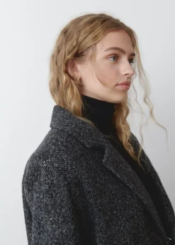 Brownie Spain Abrigo Cruzado Jaspeado-Mujer Abrigos Y Chaquetas