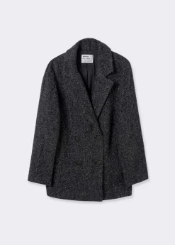 Brownie Spain Abrigo Cruzado Jaspeado-Mujer Abrigos Y Chaquetas