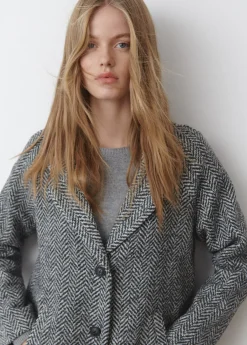 Brownie Spain Abrigo Espiga Largo Medio-Mujer Abrigos Y Chaquetas