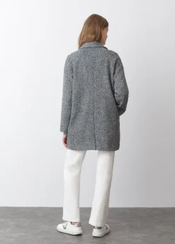 Brownie Spain Abrigo Espiga Largo Medio-Mujer Abrigos Y Chaquetas