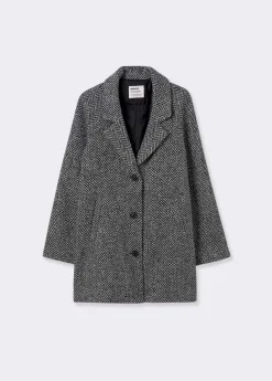 Brownie Spain Abrigo Espiga Largo Medio-Mujer Abrigos Y Chaquetas