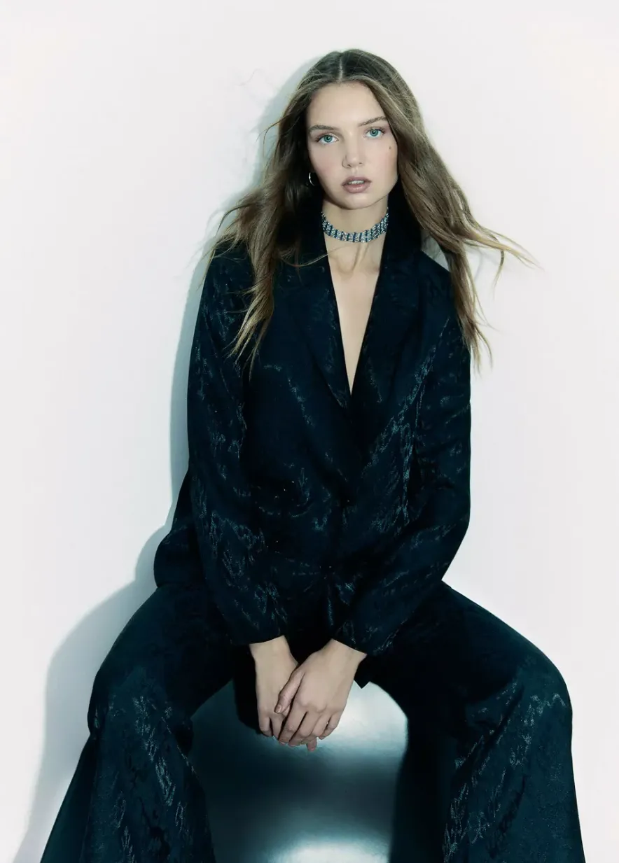 Brownie Spain Americana Cruzada Jacquard-Mujer Abrigos Y Chaquetas