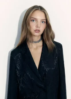 Brownie Spain Americana Cruzada Jacquard-Mujer Abrigos Y Chaquetas