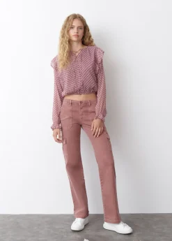 Brownie Spain Blusa Corta-Mujer Camisas Y Blusas