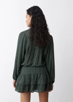 Brownie Spain Blusa Cuadros Escote Cuadrado-Mujer Camisas Y Blusas