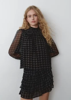 Brownie Spain Blusa Cuello Alto-Mujer Camisas Y Blusas