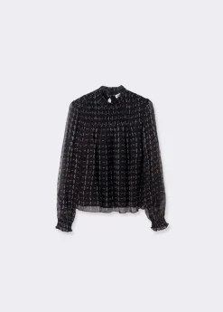 Brownie Spain Blusa Cuello Alto-Mujer Camisas Y Blusas