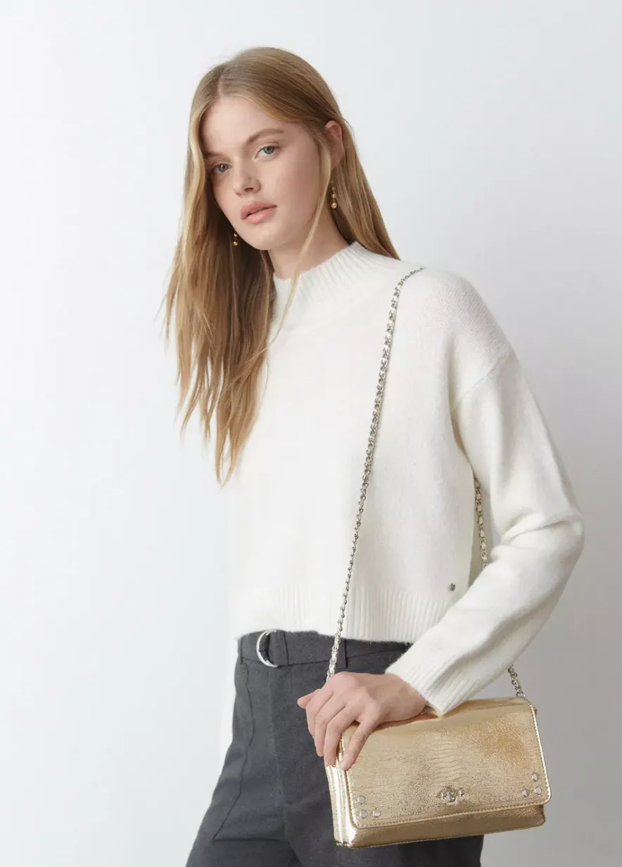 Brownie Spain Bolso Doble Shiny Grabado-Mujer Bolsos