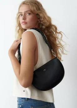 Brownie Spain Bolso Media Luna Asa Arrugada-Mujer Bolsos