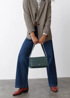 Brownie Spain Bolso Mediano Solapa Tachas-Mujer Bolsos