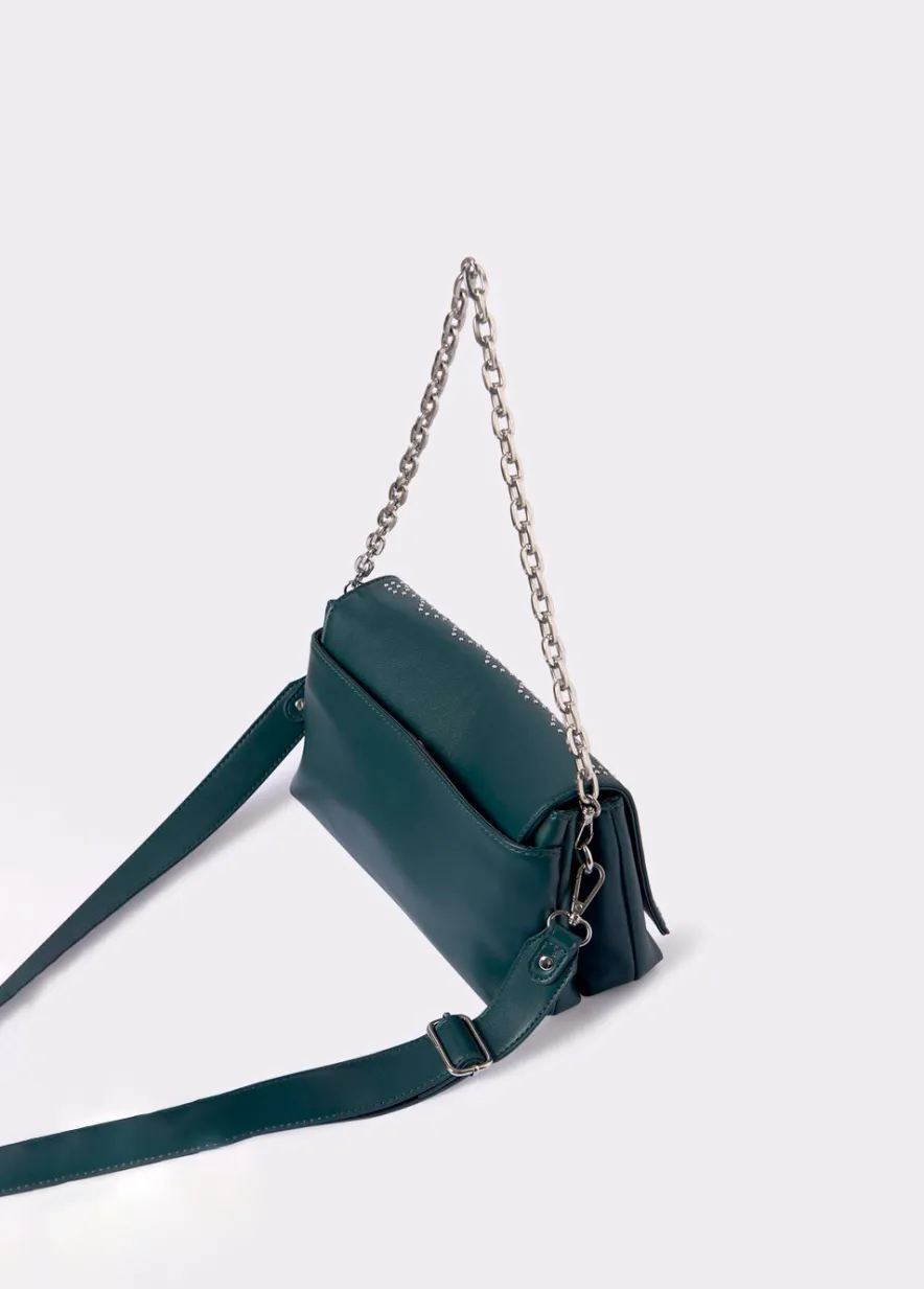 Brownie Spain Bolso Mediano Solapa Tachas-Mujer Bolsos