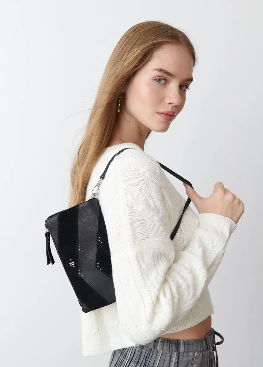 Brownie Spain Bolso Solapa Patchwork Piel-Mujer Bolsos