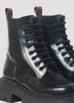 Brownie Spain Bota Acordonada Piel-Mujer Zapatos