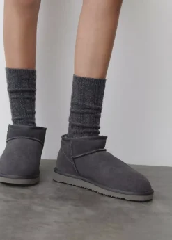 Brownie Spain Botin Bajo Pelo-Mujer Zapatos