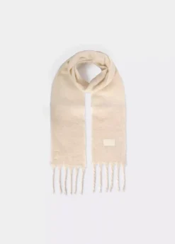 Brownie Spain Bufanda Gruesa Estrecha Lisa Flecos-Mujer Otros Accesorios