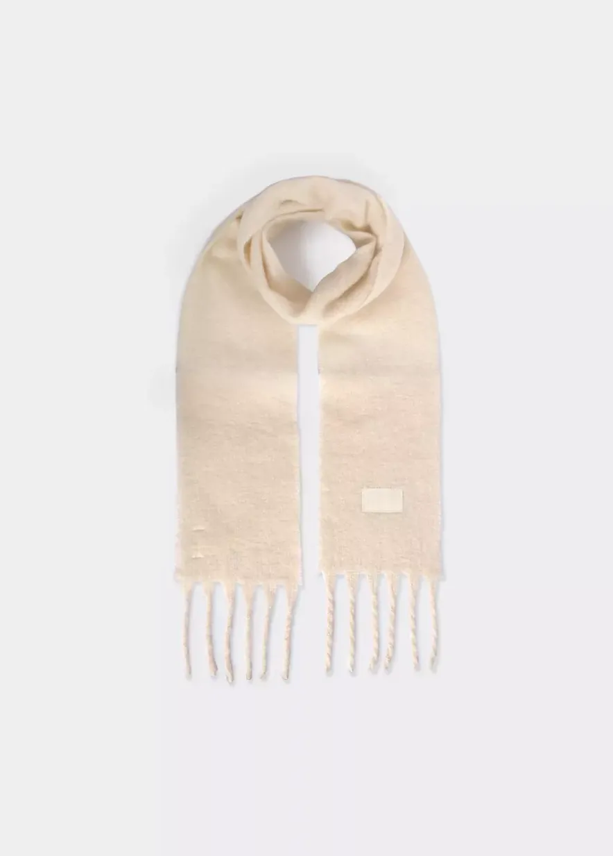 Brownie Spain Bufanda Gruesa Estrecha Lisa Flecos-Mujer Otros Accesorios