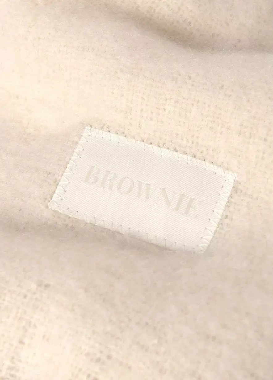 Brownie Spain Bufanda Gruesa Estrecha Lisa Flecos-Mujer Otros Accesorios