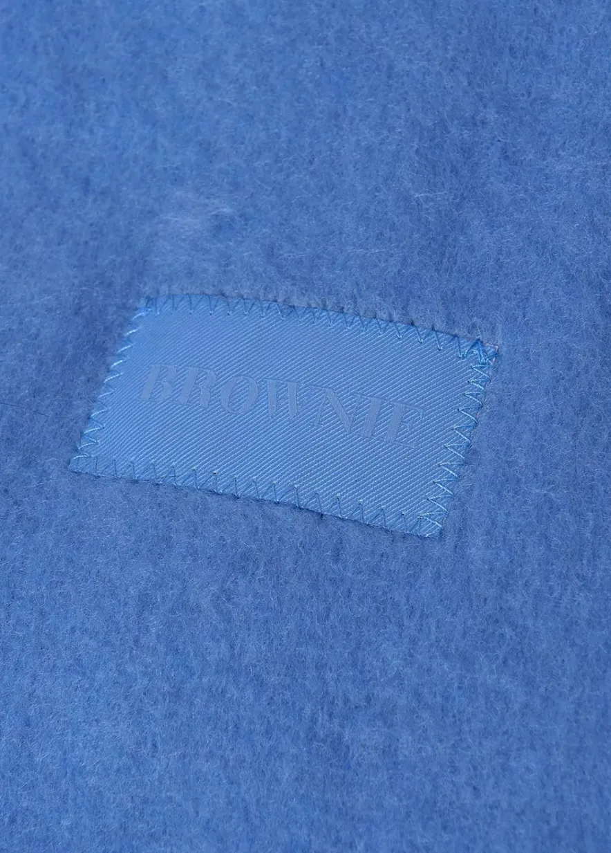 Brownie Spain Bufanda Gruesa Estrecha Lisa Flecos-Mujer Otros Accesorios