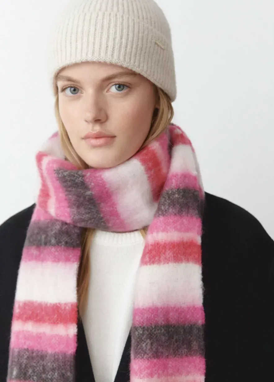 Brownie Spain Bufanda Gruesa Estrecha Rayas Flecos-Mujer Otros Accesorios