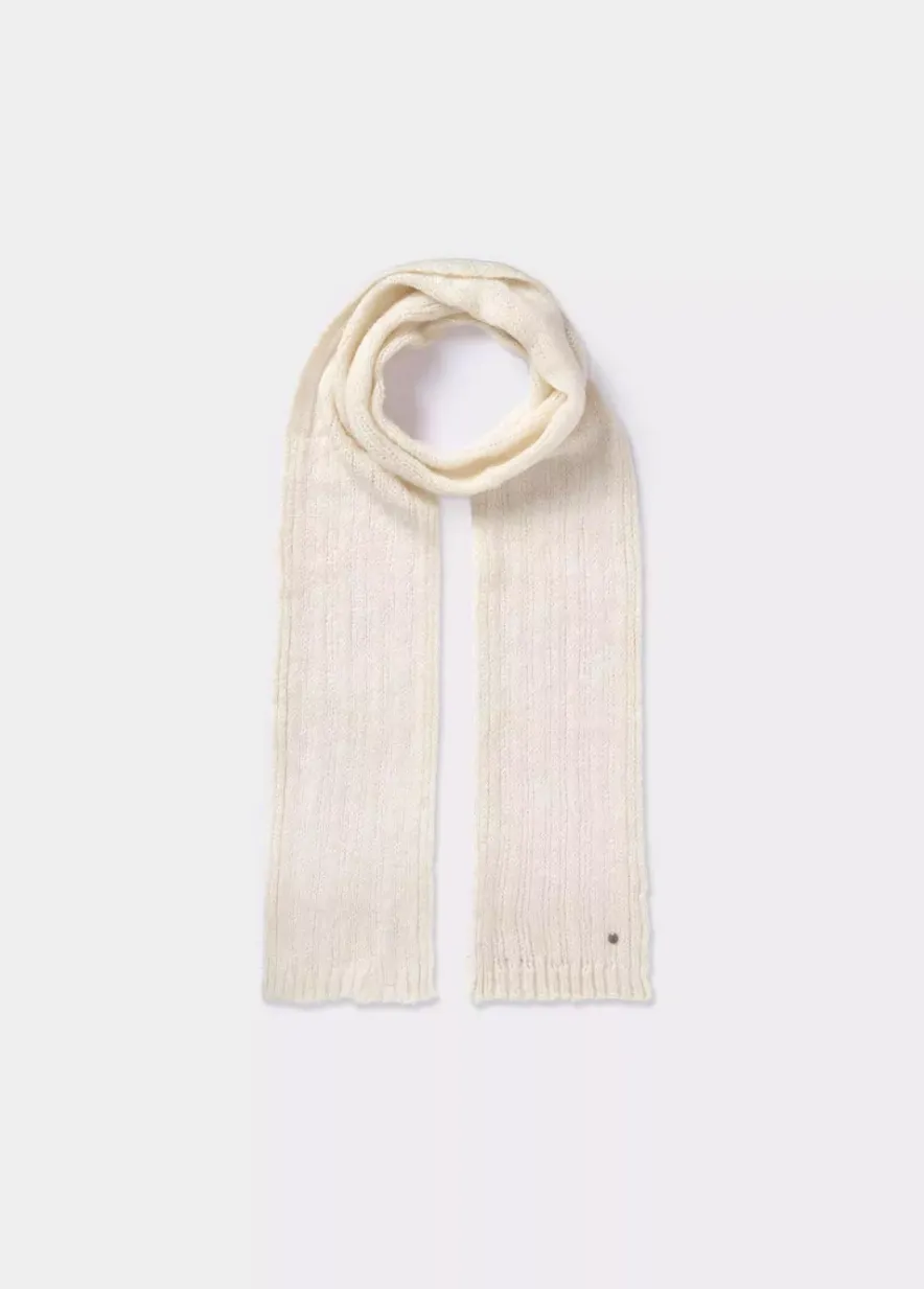 Brownie Spain Bufanda Punto Calado Cruda-Mujer Otros Accesorios