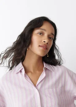 Brownie Spain Camisa Cropped Rayas-Mujer Camisas Y Blusas