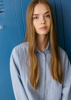 Brownie Spain Camisa Cropped Rayas-Mujer Camisas Y Blusas