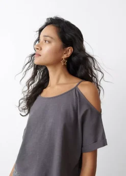 Brownie Spain Camiseta Claudie Tirantes Hombros-Mujer Camisetas