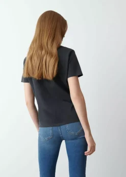 Brownie Spain Camiseta Cuello Redondo Basico-Mujer Camisetas