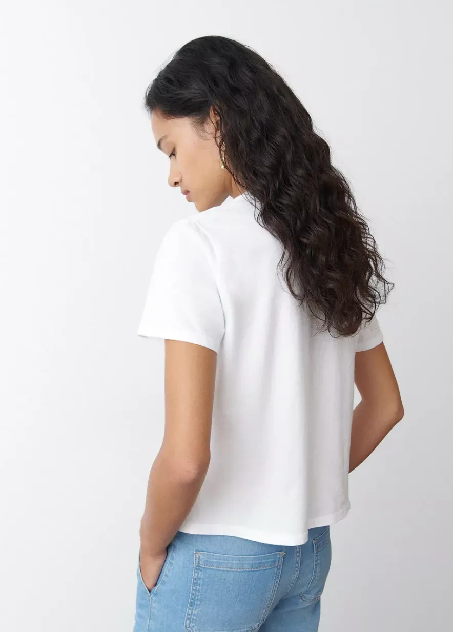 Brownie Spain Camiseta Cuello Redondo Basico-Mujer Camisetas