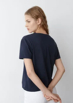 Brownie Spain Camiseta Cuello Redondo Basico-Mujer Camisetas