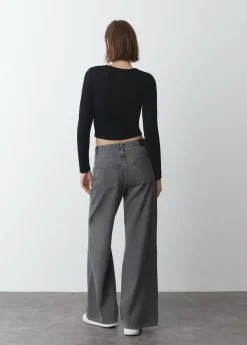 Brownie Spain Camiseta Cut Out Canale Manga Larga-Mujer Camisetas