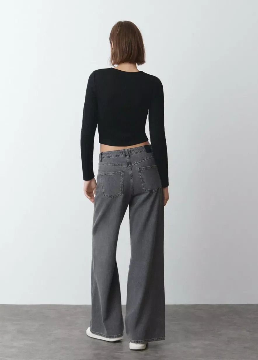 Brownie Spain Camiseta Cut Out Canale Manga Larga-Mujer Camisetas