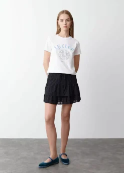 Brownie Spain Camiseta Escudo Manga Corta-Mujer Camisetas