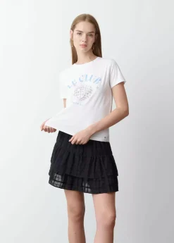 Brownie Spain Camiseta Escudo Manga Corta-Mujer Camisetas