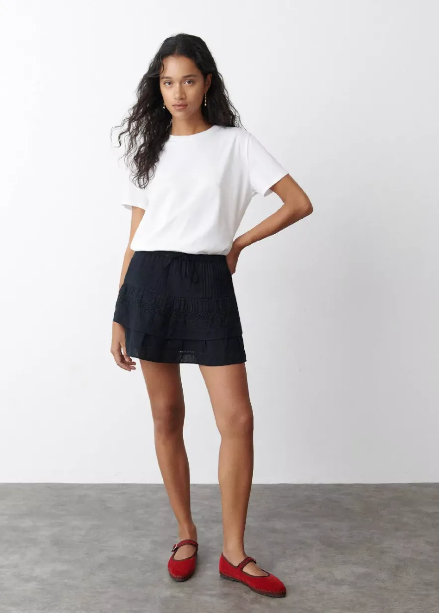 Brownie Spain Camiseta Fous Manga Corta Basica-Mujer Camisetas