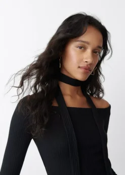 Brownie Spain Camiseta Hombros Descubiertos Lazada-Mujer Camisetas