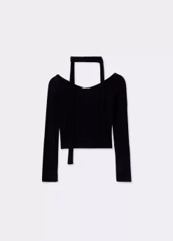 Brownie Spain Camiseta Hombros Descubiertos Lazada-Mujer Camisetas