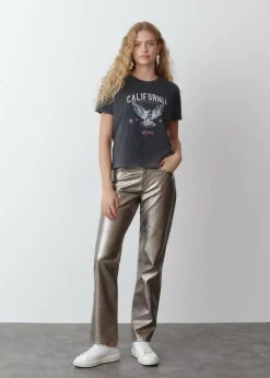 Brownie Spain Camiseta Print Aguila Manga Corta-Mujer Camisetas