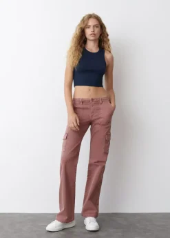 Brownie Spain Camiseta Sin Manga Bordada-Mujer Camisetas