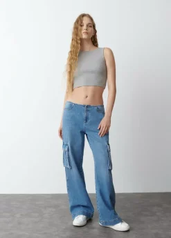 Brownie Spain Camiseta Sin Manga Gris-Mujer Camisetas