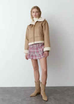 Brownie Spain Cazadora Doblefaz Efecto Piel-Mujer Abrigos Y Chaquetas