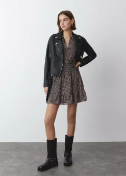 Brownie Spain Cazadora Efecto Piel-Mujer Abrigos Y Chaquetas