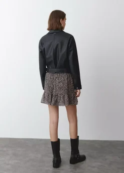 Brownie Spain Cazadora Efecto Piel-Mujer Abrigos Y Chaquetas