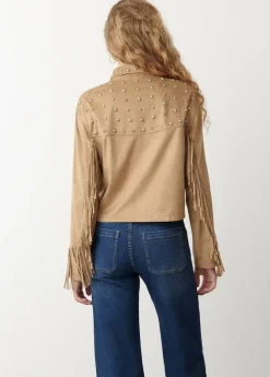 Brownie Spain Cazadora Flecos Y Tachas-Mujer Abrigos Y Chaquetas