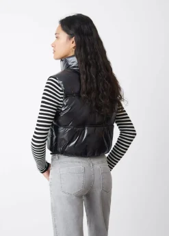 Brownie Spain Chaleco Acolchado Vinilado-Mujer Abrigos Y Chaquetas