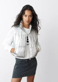 Brownie Spain Chaleco Acolchado Vinilado-Mujer Abrigos Y Chaquetas