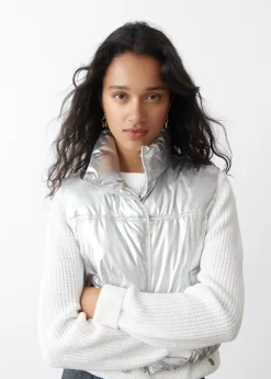 Brownie Spain Chaleco Acolchado Vinilado-Mujer Abrigos Y Chaquetas