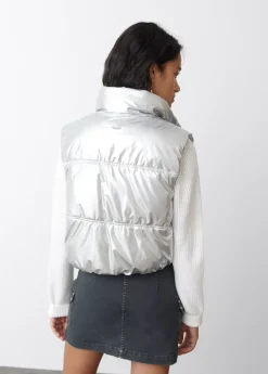 Brownie Spain Chaleco Acolchado Vinilado-Mujer Abrigos Y Chaquetas