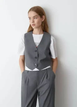 Brownie Spain Chaleco Corto Sastre-Mujer Tops