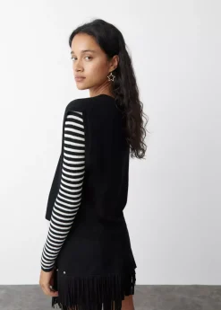 Brownie Spain Chaleco Cuello Pico-Mujer Jerséis